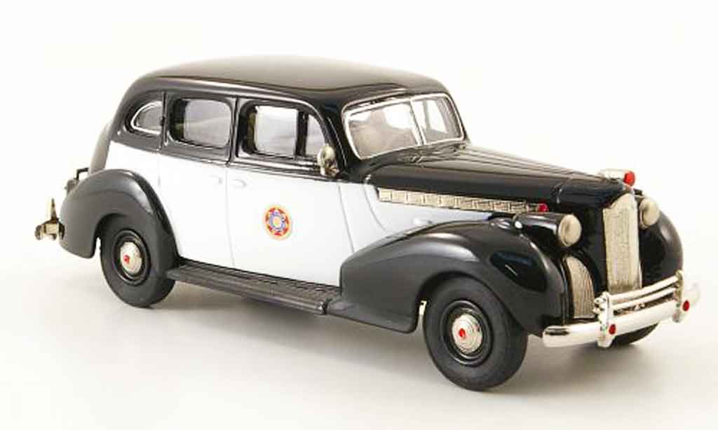 Packard Super 8 1/43 Rextoys Sedan California Highway Patrol 1940 modellino in miniatura