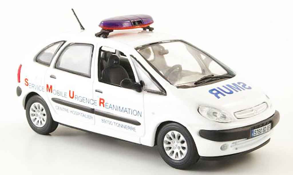 Citroen Xsara Picasso 1/43 Norev Picasso smur notarzt modellino in miniatura