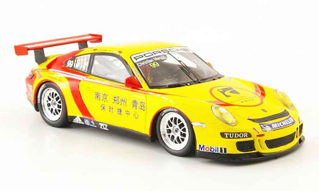 Porsche 997 GT3 CUP 1/43 Spark GT3 Cup 2009 No.99 Carrera Cup Asien modellino in miniatura
