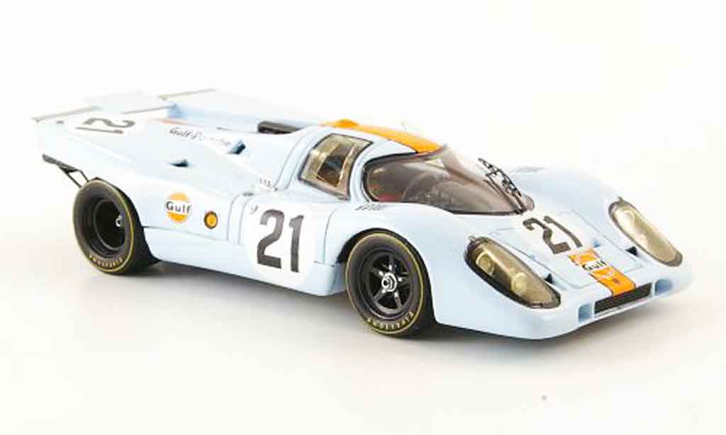 Porsche 917 1970 1/43 Spark 1970 No.21 Gulf 24h Le Mans modellino in miniatura