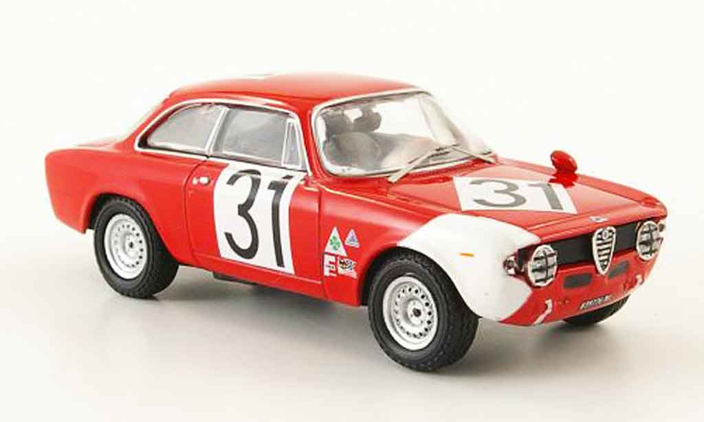 Alfa Romeo Giulia 1600 GTA 1/43 M4 1600 GTA no.31 verona 1967 modellino in miniatura