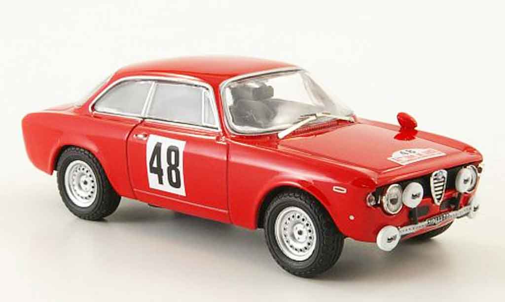 Alfa Romeo Giulia 1600 GTA 1/43 M4 1600 GTA no.48 tour de corse 1966 modellino in miniatura