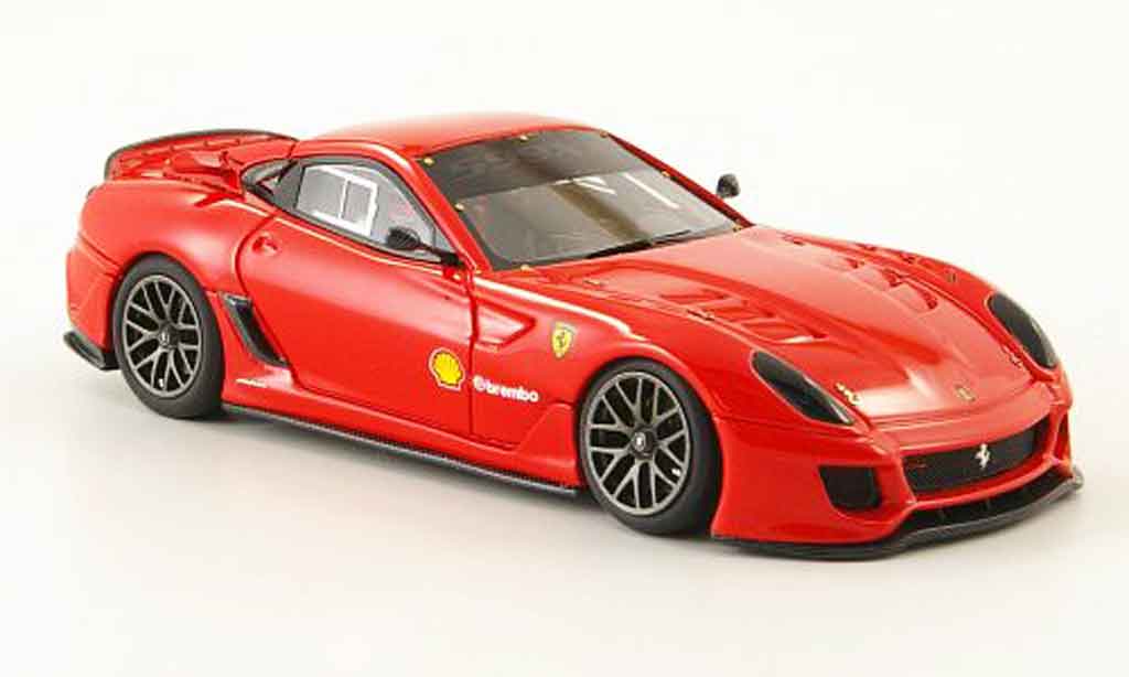 Ferrari 599 XX 1/43 Look Smart XX rosso rundenrekord nurburgring modellino in miniatura