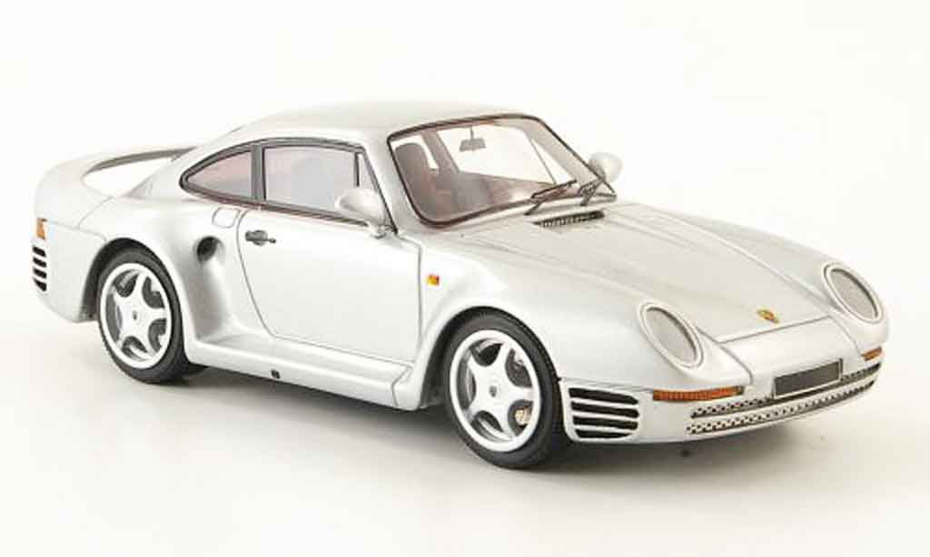 Porsche 959 1984 1/43 Look Smart 1984 grigio metallisee modellino in miniatura