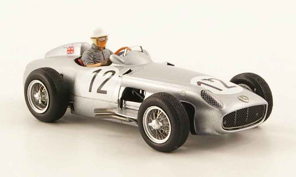 Mercedes W 196 1/43 Spark No.12 Sieger GP Grossbritannien 1955 modellino in miniatura