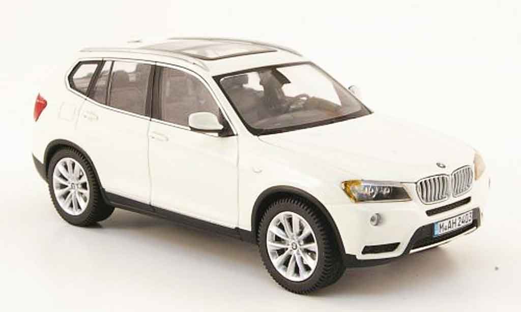 Bmw X3 F25 1/43 Schuco F25 bianco 2010 modellino in miniatura