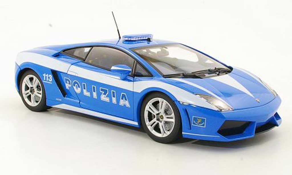 Lamborghini Gallardo LP560-4 LP560-4 1/18 Norev Polizia Polizei (IT) 2009 modellino in miniatura