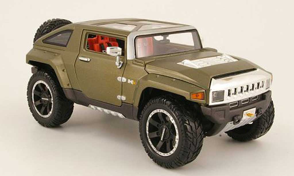 Hummer HX 1/18 Maisto concept verde olive 2008 modellino in miniatura