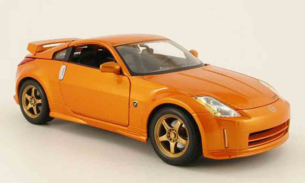 Nissan 350Z 1/18 Maisto nismo s-tune orange modellino in miniatura