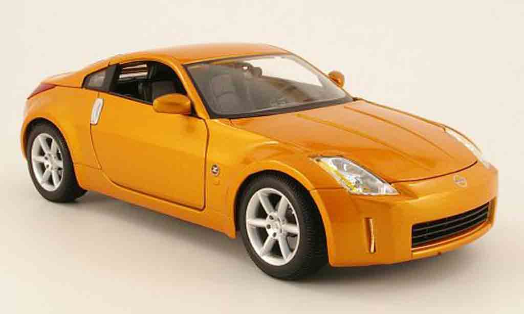 Nissan 350Z 1/18 Maisto kupfer 2003 modellino in miniatura