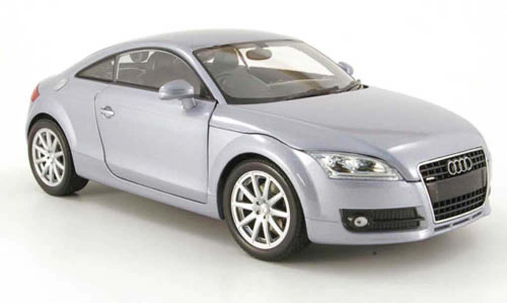 Audi TT coupe 1/18 Minichamps coupe rhd blu clair metallized 2006 modellino in miniatura