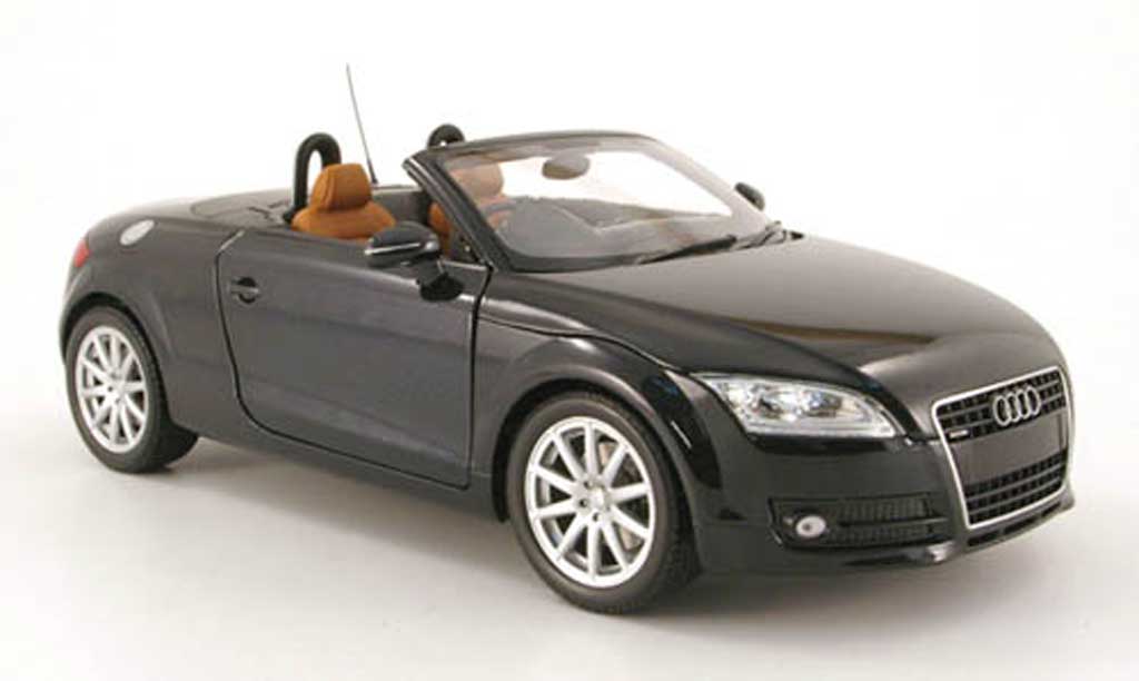 Audi TT Roadster 1/18 Minichamps Roadster rhd noir 2006 modellino in miniatura