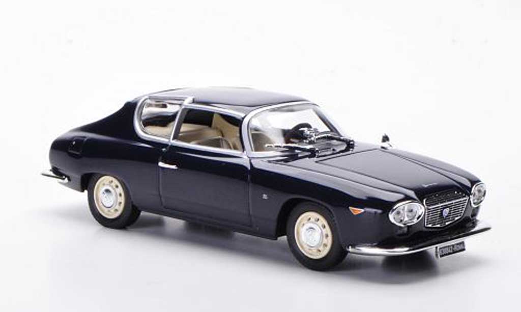 Lancia Flavia 1/43 Norev Sport Zagato blu 1962 modellino in miniatura