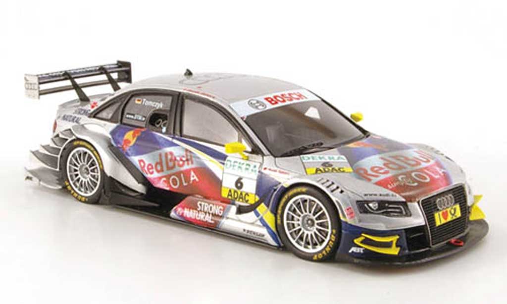 Audi A4 DTM 1/43 Spark DTM No.6 Red Bull Cola Saison 2010 modellino in miniatura