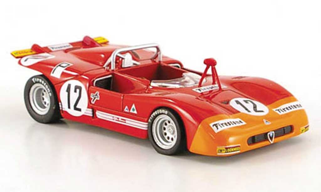 Alfa Romeo 33.3 1971 1/43 M4 1971 No.12 Nurburgring modellino in miniatura