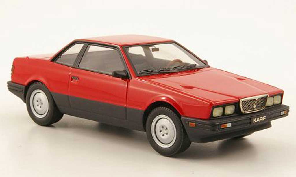 Maserati Karif 1/43 Replicars rosso 1988 modellino in miniatura