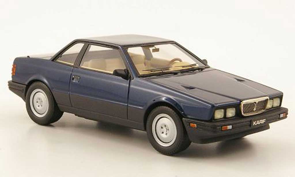 Maserati Karif 1/43 Replicars blu 1988 modellino in miniatura