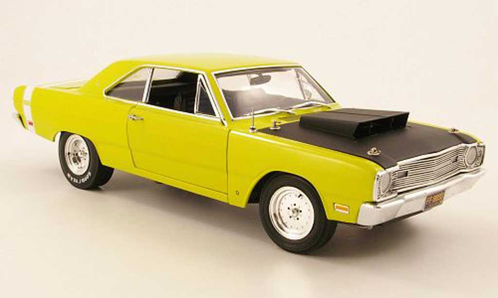 Dodge Dart 1968 1/18 Highway 61 1968 superstock giallogrun/noir modellino in miniatura