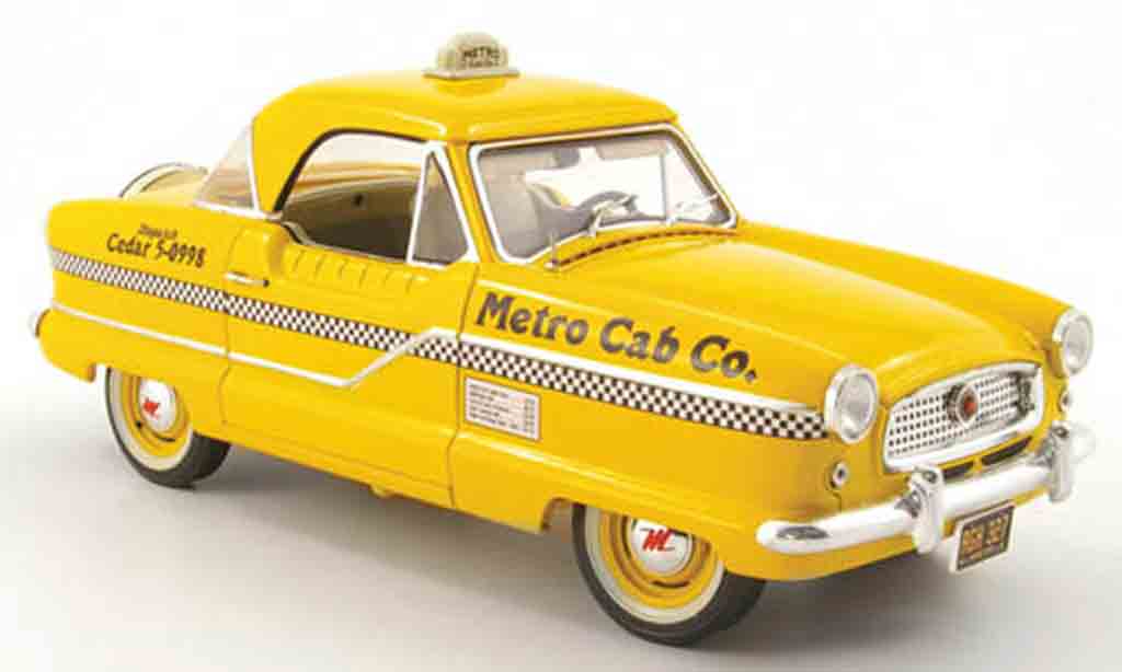 Metropolitan 1500 1/18 Highway 61 metro cab taxi 1959 modellino in miniatura