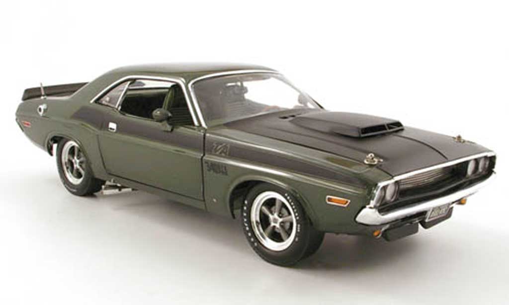 Dodge Challenger 1970 1/18 Highway 61 1970 t/a grun modellino in miniatura