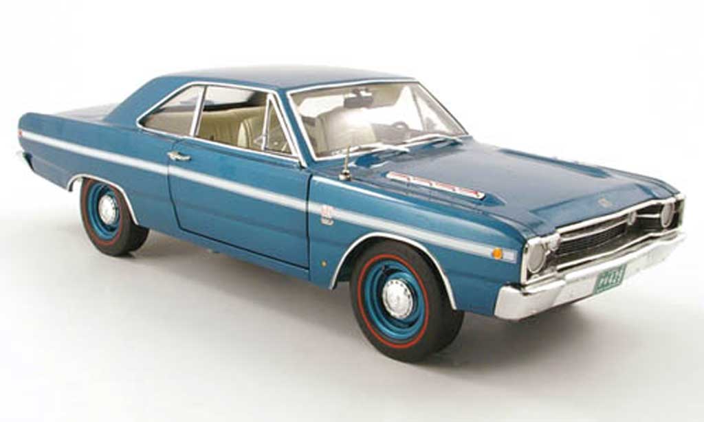 Dodge Dart 1968 1/18 Highway 61 1968 gt sport turkis modellino in miniatura