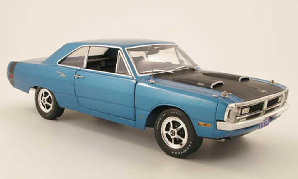 Dodge Dart 1970 1/18 Highway 61 1970 swinger blu modellino in miniatura