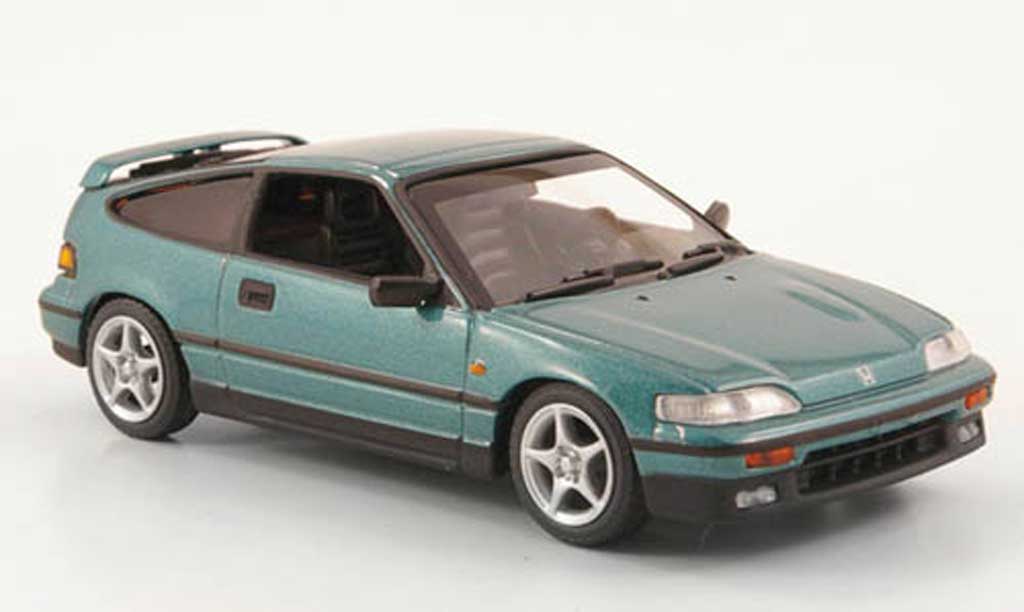 Honda CRX 1/43 Minichamps grun 1989 modellino in miniatura