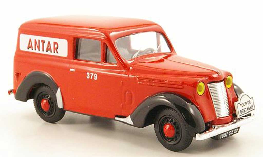 Renault Juvaquatre 1/43 Eligor Tolee Antar - Tour de Bretagne modellino in miniatura