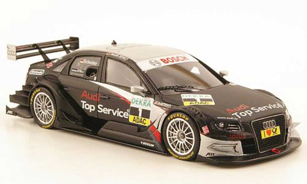 Audi A4 DTM 1/43 Spark DTM No.1 Top Service Saison 2010 modellino in miniatura