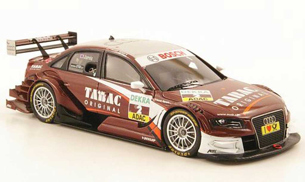 Audi A4 DTM 1/43 Spark DTM No.2 Tabac Original Saison 2010 modellino in miniatura