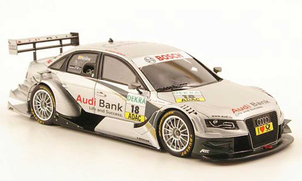 Audi A4 DTM 1/43 Spark DTM No.18 Bank DTM Saison 2010 modellino in miniatura