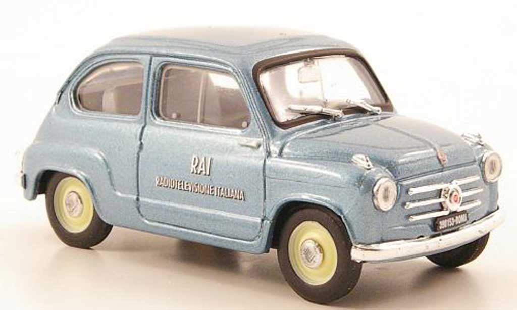 Fiat 600 1/43 Brumm RAI 1960 modellino in miniatura