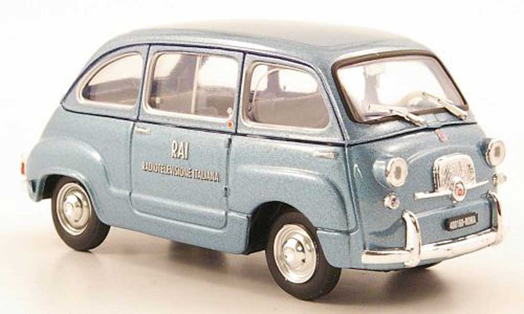 Fiat 600 1/43 Brumm D Multipla RAI 1960 modellino in miniatura