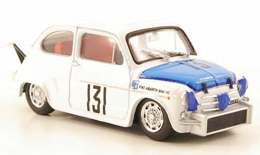 Fiat 131 Abarth 1/43 Brumm Abarth Abarth 850 TC No.Coppa L.Carri Monza 1965 modellino in miniatura
