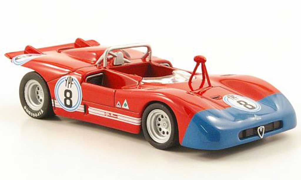 Alfa Romeo 33.3 1971 1/43 M4 1971 No.8 Buenos Aires Gara modellino in miniatura