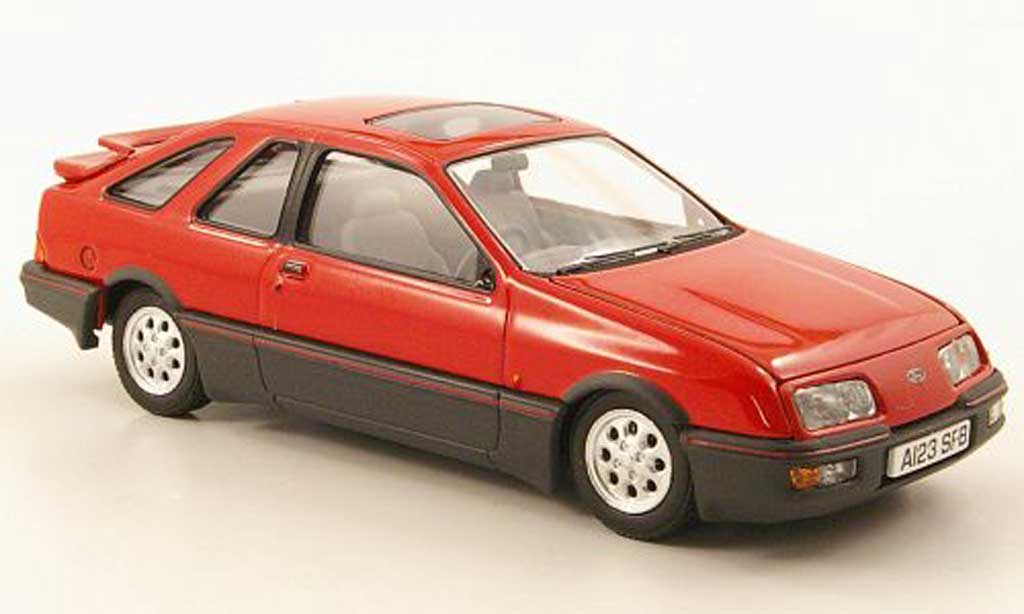 Ford Sierra XR4 1/43 Vanguards XR4 MKI i rosso modellino in miniatura