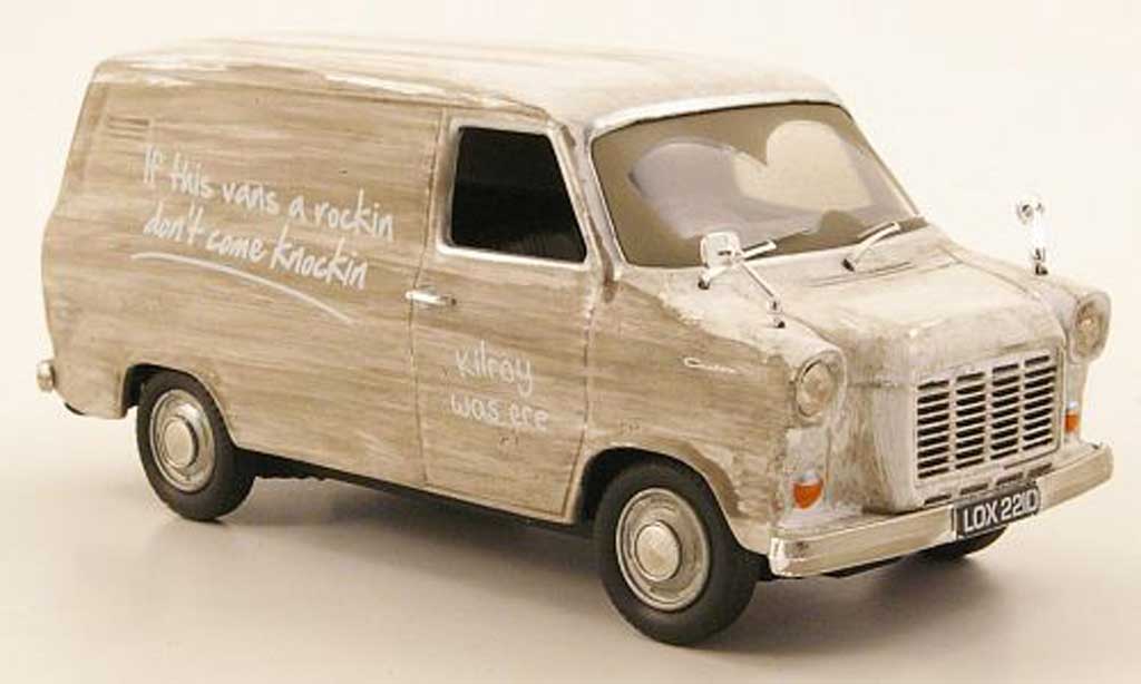 Ford Transit 1/43 Vanguards MKI Kasten verschmutzt modellino in miniatura