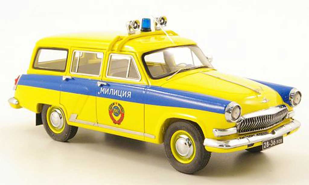 Gaz M22 1/43 Neo GAI Milicija Polizei UdSSR 1970 modellino in miniatura