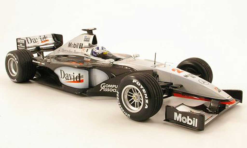 Mercedes F1 1/18 Minichamps mclaren mp414 no.2 f1 saison 1999 d.coulthard modellino in miniatura