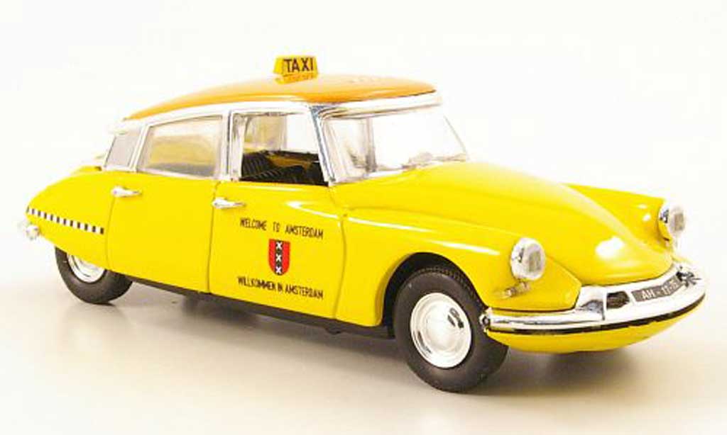 Citroen DS 19 1/43 Rio 19 Taxi Amsterdam 1963 modellino in miniatura
