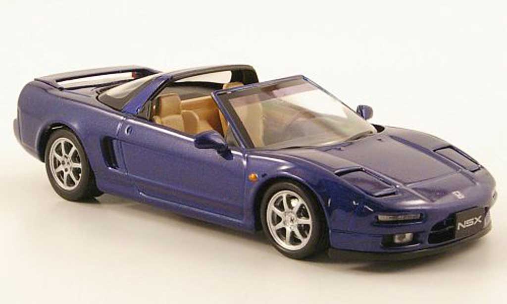 Honda NSX 1/43 Ebbro T blu modellino in miniatura