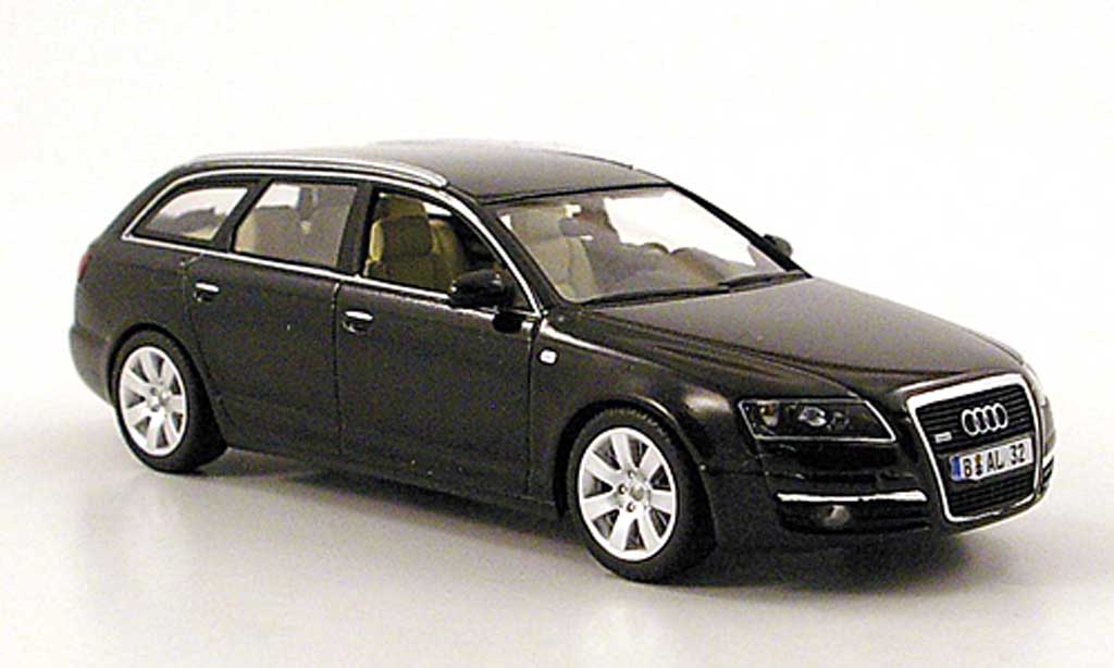 Audi A6 1/43 Minichamps Avant (C6) nero 2004 modellino in miniatura