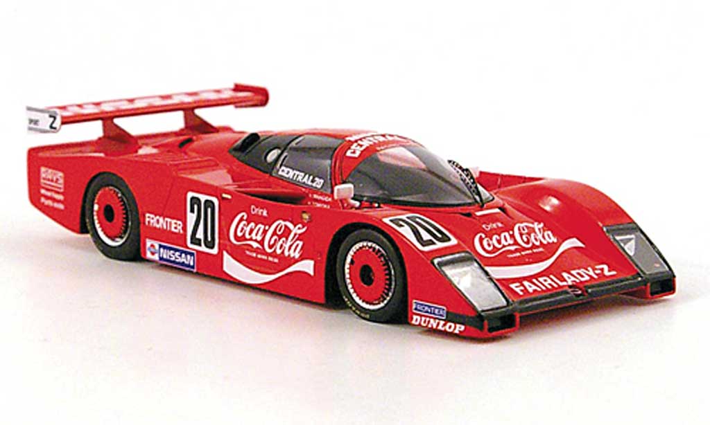 Nissan LM03C 1/43 TrueScale Miniatures Fairlady Gr.C No.20 Coca-Cola WEC Japan 1983 modellino in miniatura