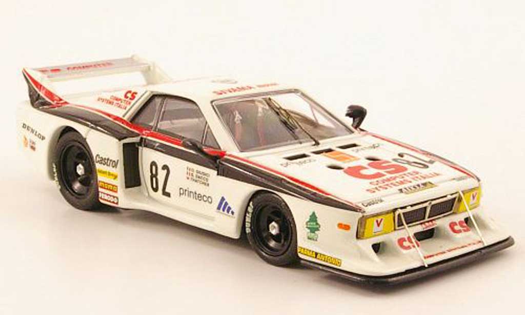 Lancia Beta Monte Carlo 1/43 Best Monte Carlo No.82 CSI Monza 1982 modellino in miniatura