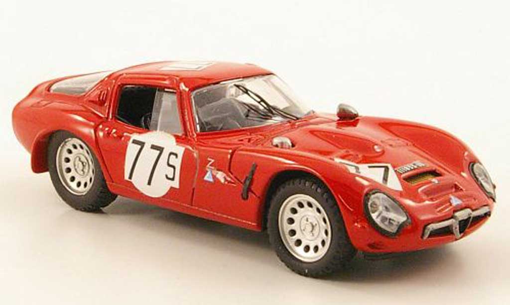 Alfa Romeo TZ2 1/43 Best No.77 Nurburgring 1966 modellino in miniatura