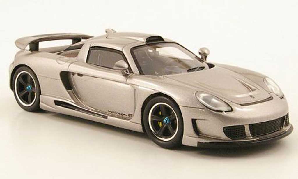 Gemballa Mirage GT 1/43 Spark GT grigio modellino in miniatura