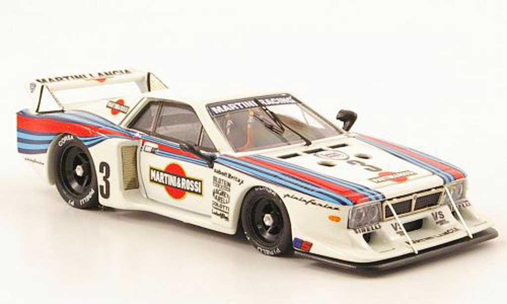 Lancia Beta Monte Carlo 1/43 Best Monte Carlo No.3 Martini 24h Daytona 1981 Patrese / Heyer modellino in miniatura