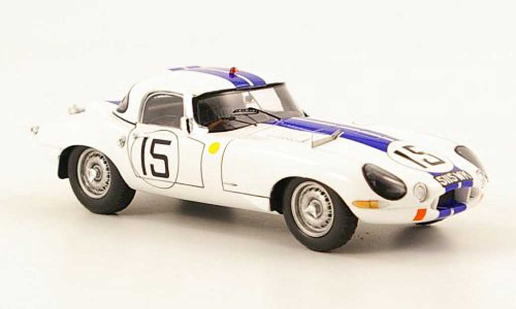 Jaguar E-Type 1963 1/43 Spark 1963 No.15 24h Le Mans B.Cunningham / B.Grossman modellino in miniatura