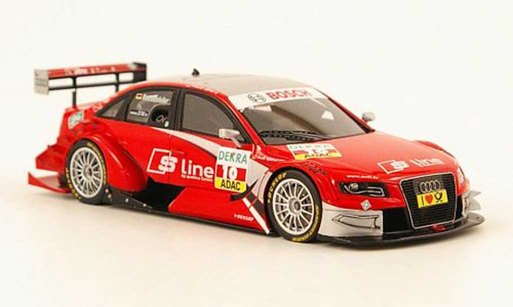 Audi A4 DTM 1/43 Spark DTM No.10 S Line Saison 2010 modellino in miniatura