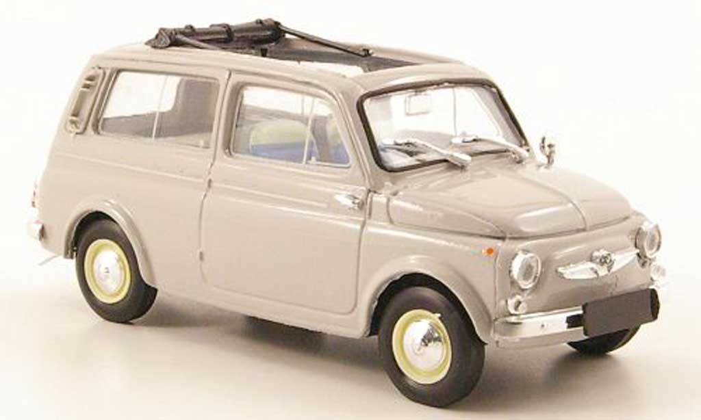 Steyr Puch 700 1/43 Brumm C grigio geoffnet 1961 modellino in miniatura